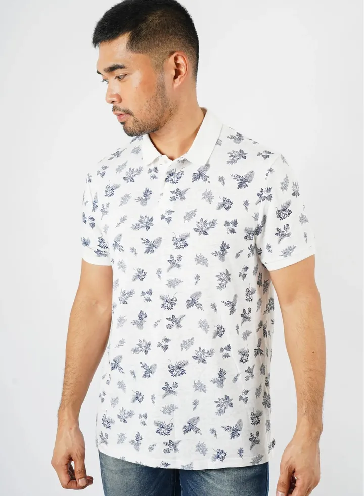 Men’s Summer Polo – Optic White