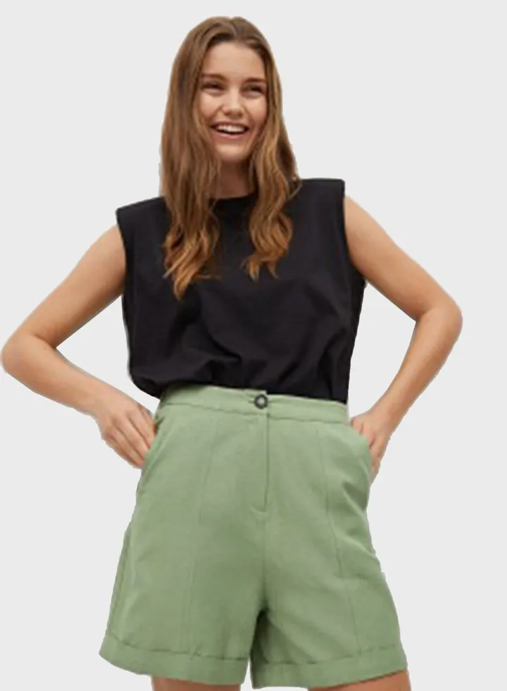 Roll Hem Shorts