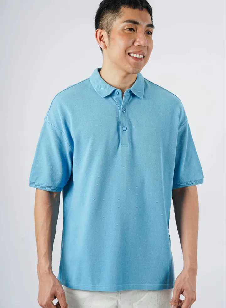 Men’s Summer Polo – Heritage Blue