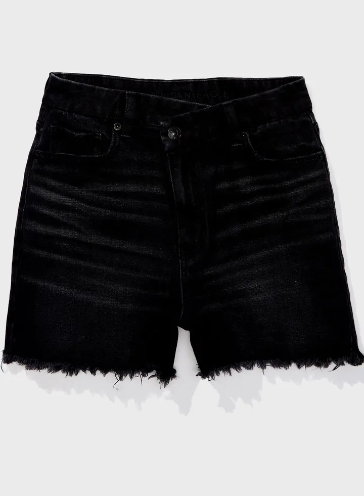 High Waist Denim Shorts