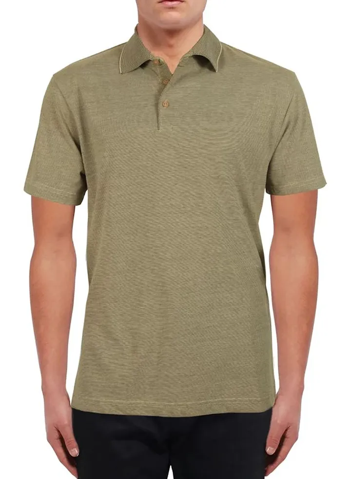 Golf Polo T-shirt Beige