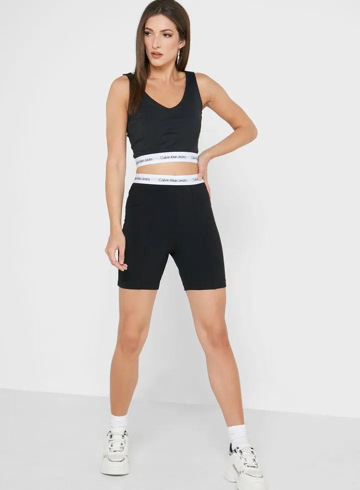 Logo Mini Shorts