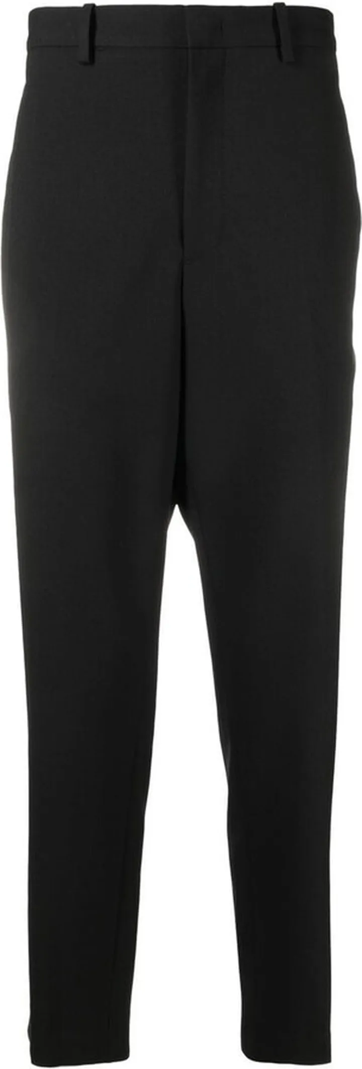 Mid-Rise Tapered Trousers