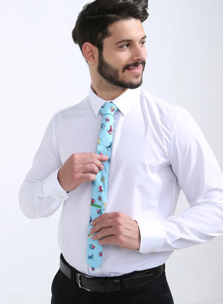 Lassi's Evil Counterpart Tie Blue