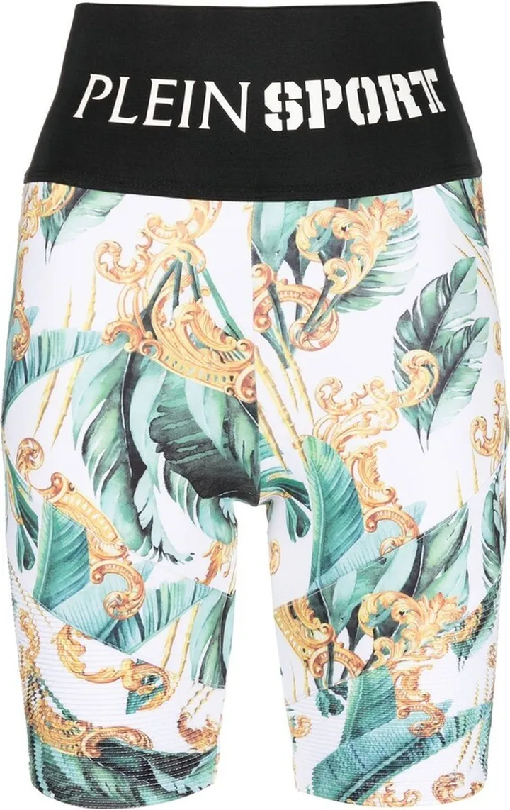 Logo-Waistband Cycling Shorts