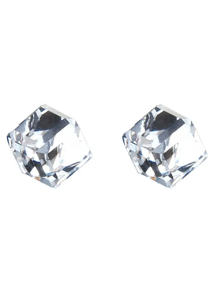 Magnetic Crystal Clip On Earrings