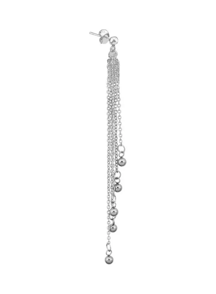 Bead Tassel Dangle Earring