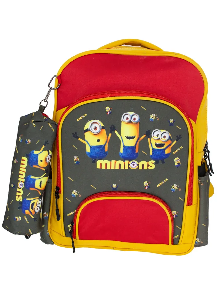 School backpack model 11 minions