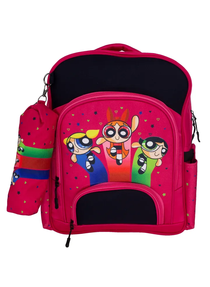 School backpack model 11 Powerpuff girls