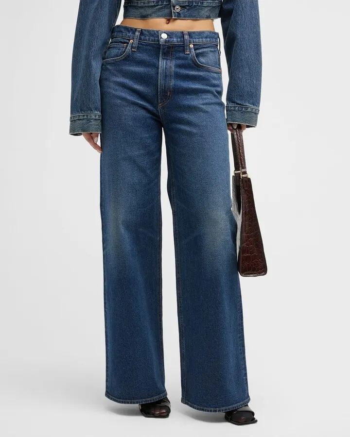 Paloma High Rise Baggy Wide Jeans
