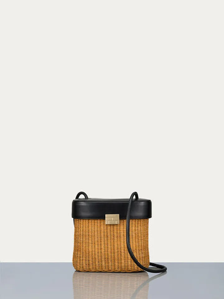 Wicker Bag Noir