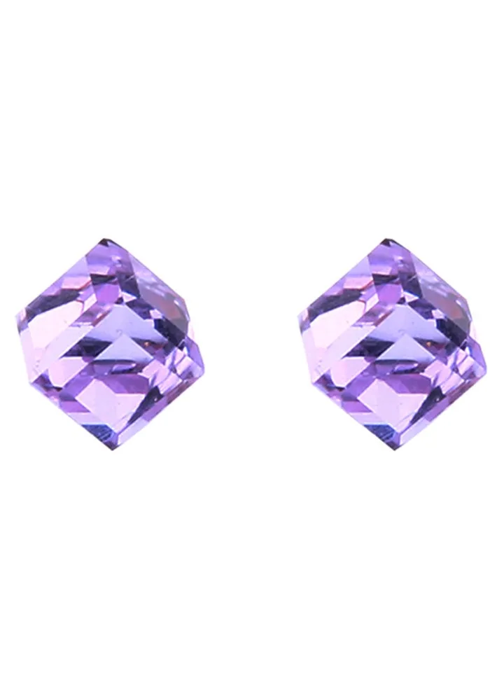 Magnetic Crystal Clip On Earrings