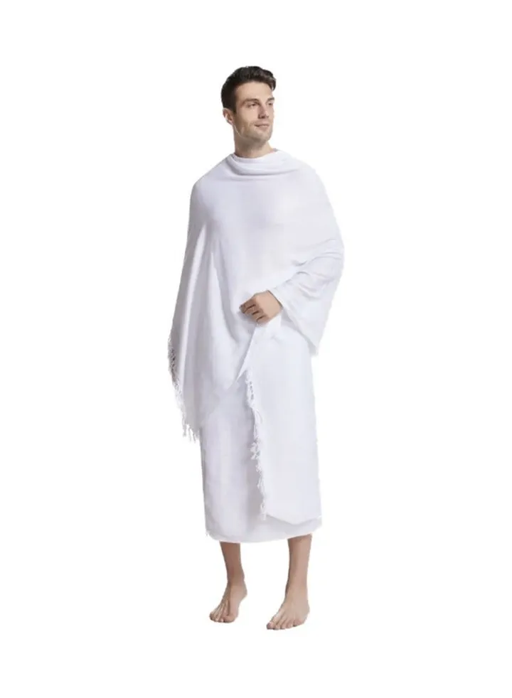 Ihram 1000 Gsm Elevate Your Umrah Experience with Sustainable Cotton Ihram