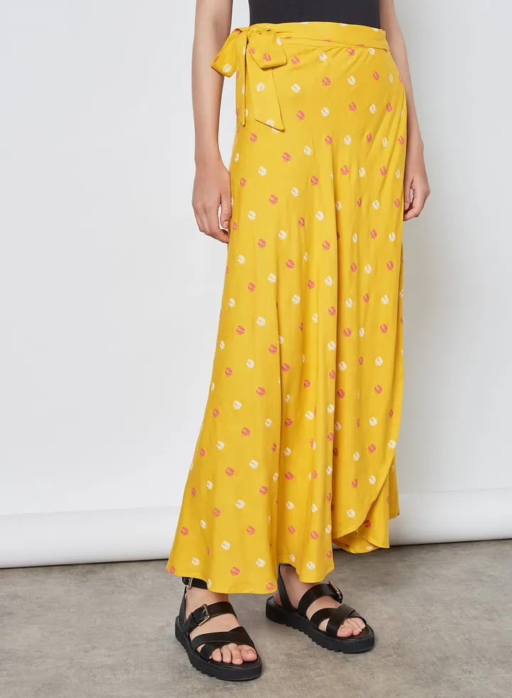 Fashion Bottom Skirts Mustard