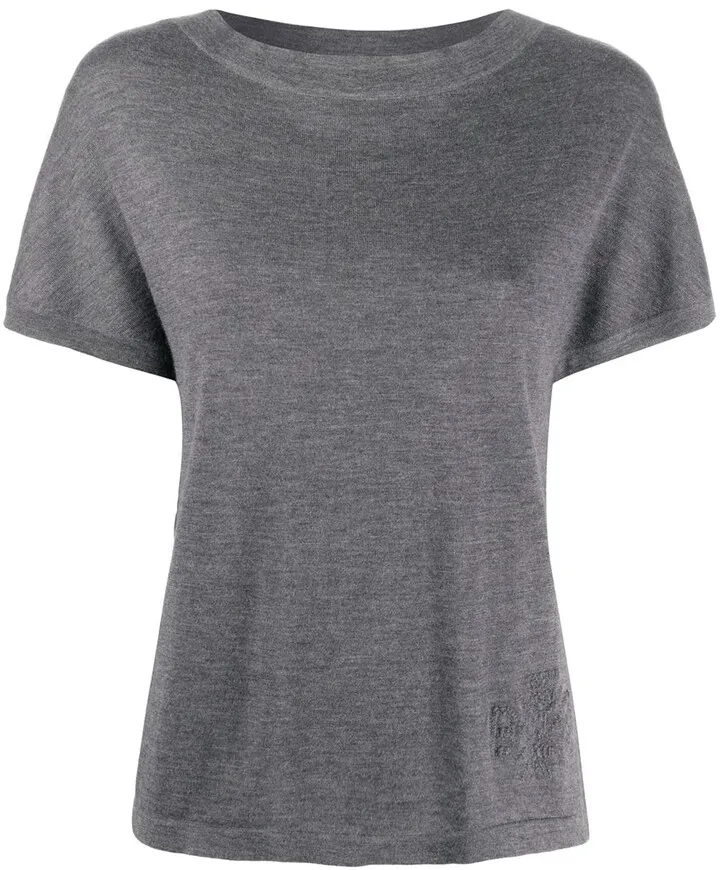 knitted cashmere T-shirt