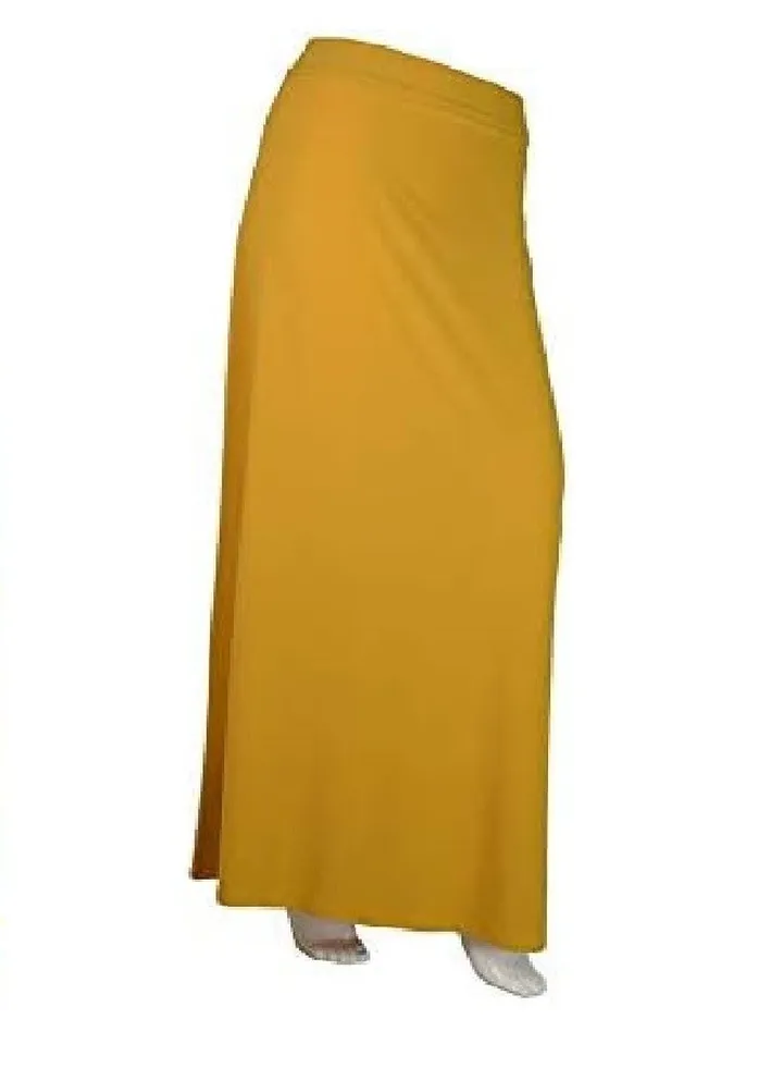 Kaya Casual Maxi Skirt for Women, Cotton, Size