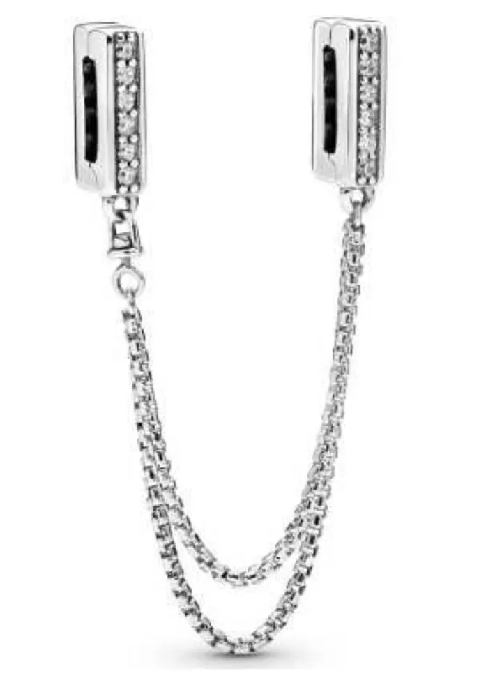 PANDORA jewelry crown safety chain