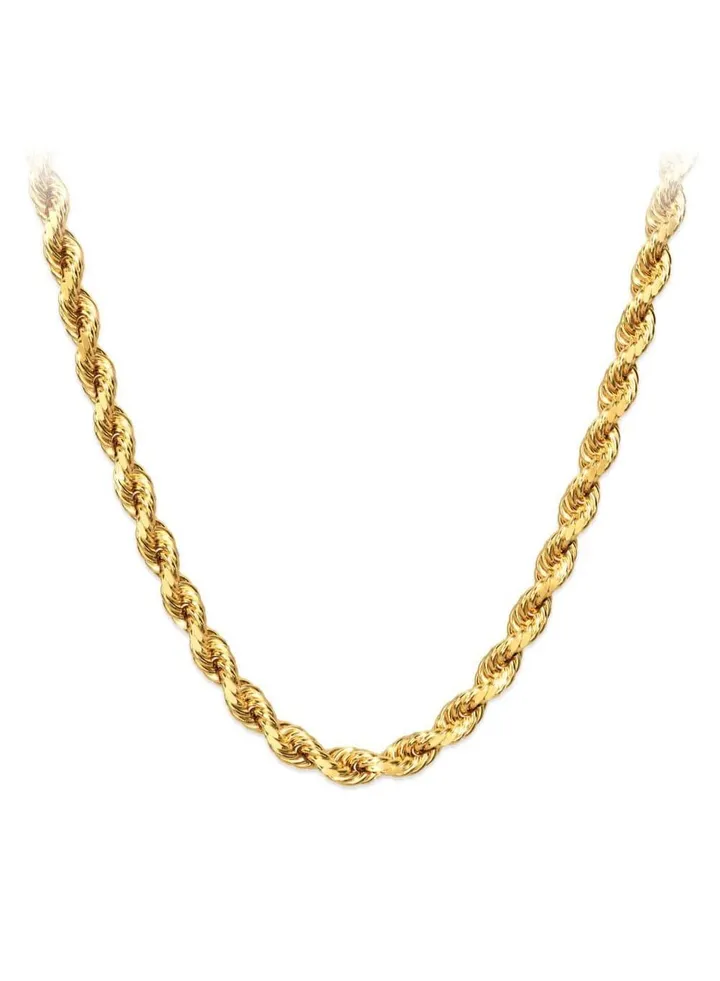 22 Karat Real Gold Chain Rope 22 inches