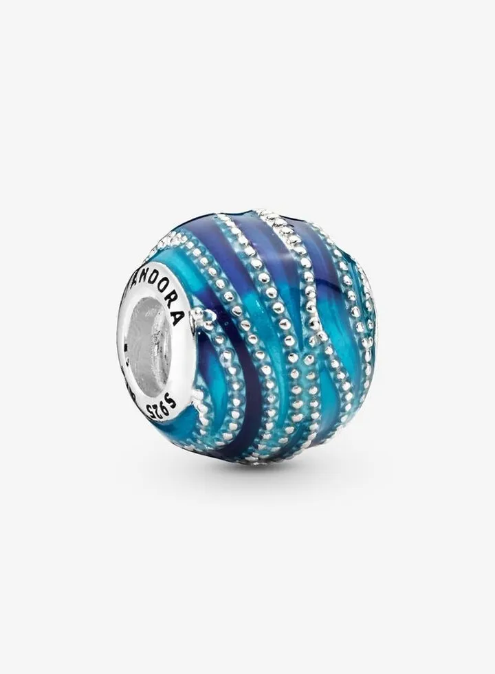 Pandora Women Silver Bead Charm 797012ENMX