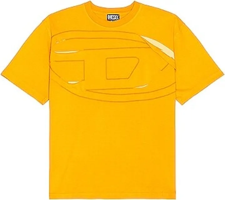 Diesel Wash T-shirt in Yellow