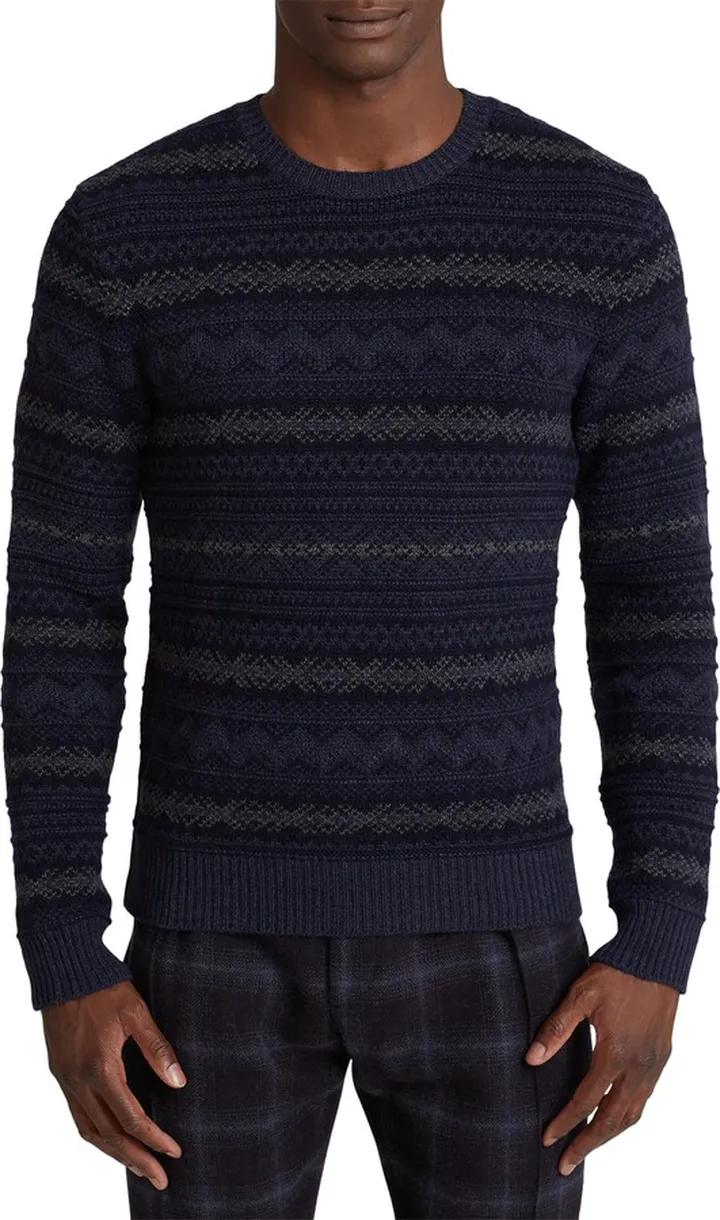 Fair Isle Cashmere Sweater