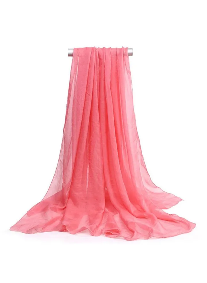 Summer Beach Shawl Pink