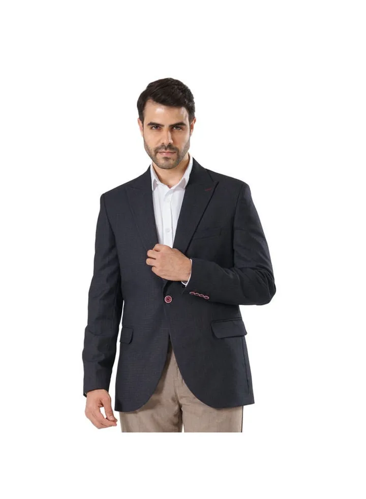 Black classic men's blazer