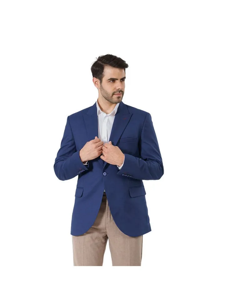 Men's classic indigo blazer