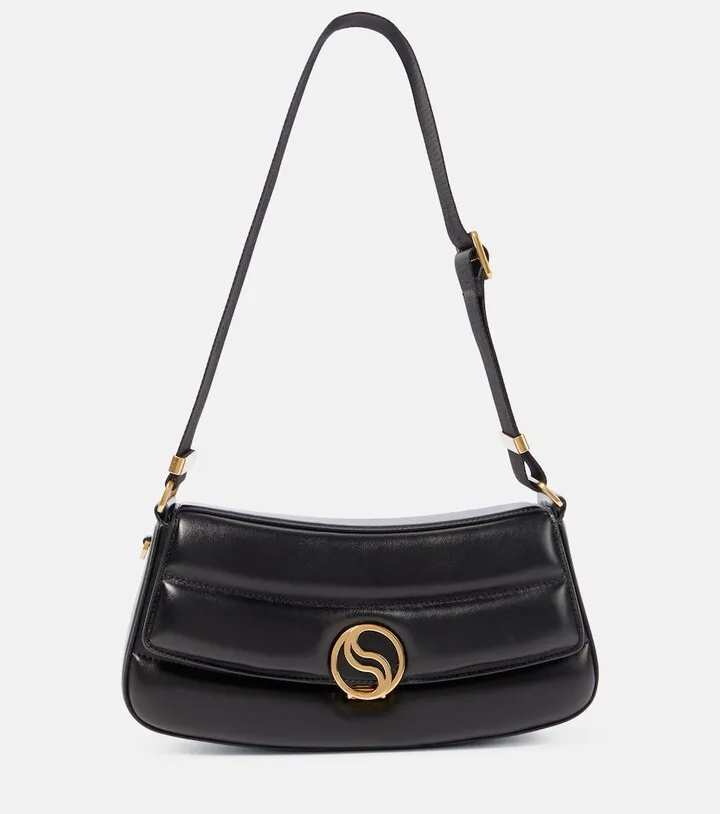 S-Wave quilted shoulder bag