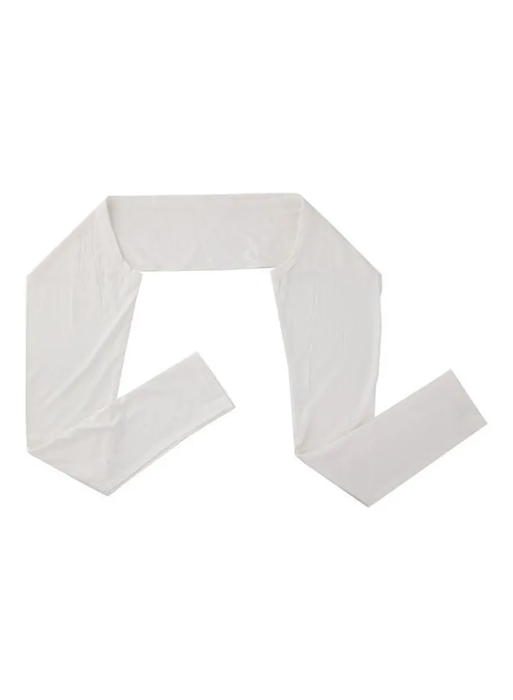 Muslim Women's Raglan Sleeve Shawl White