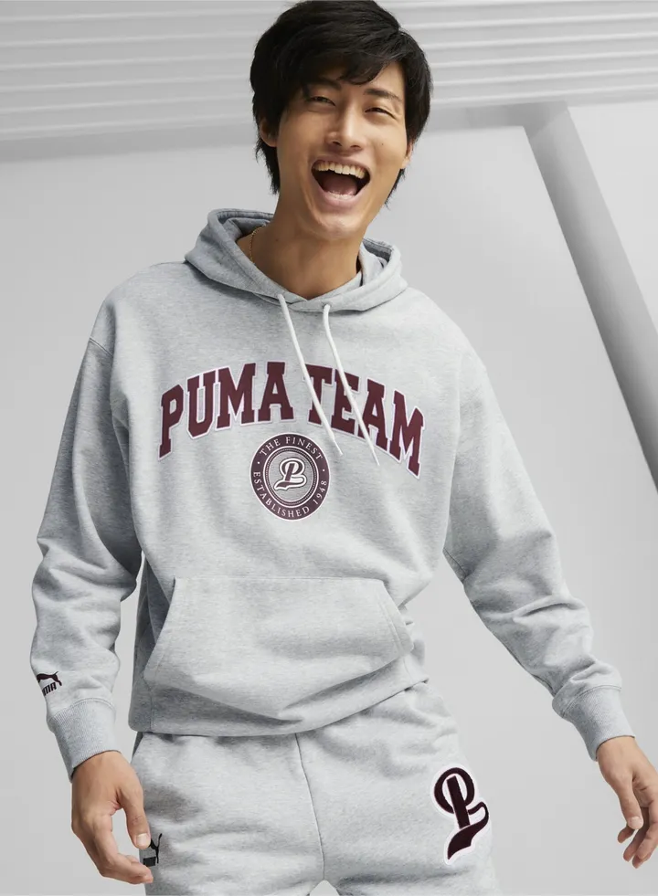 Team Terry Mens Longsleeve Hoodie