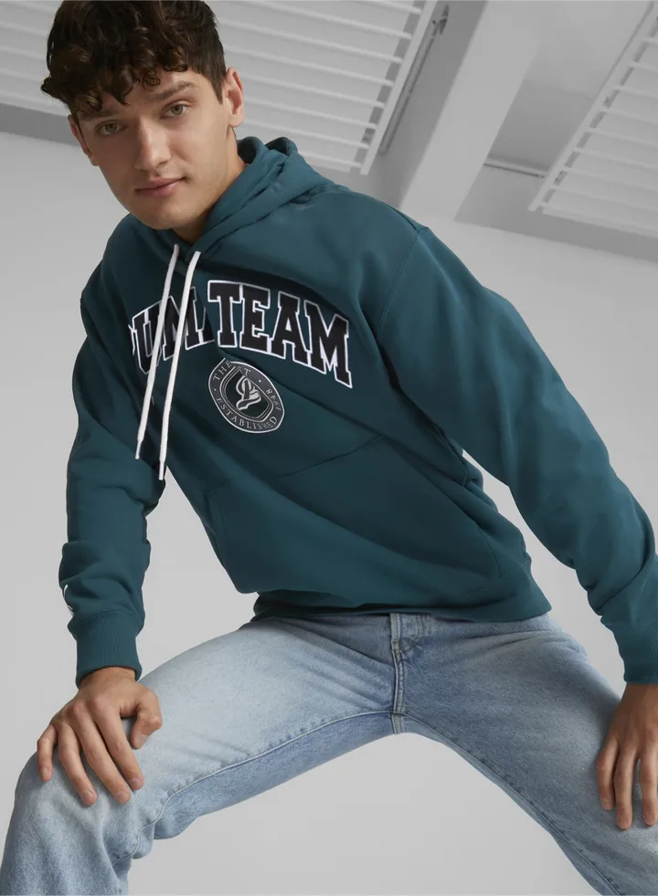 Team Terry Mens Longsleeve Hoodie