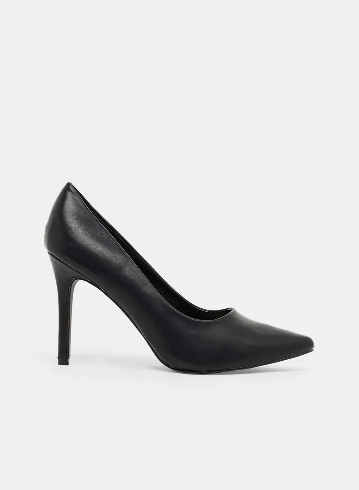 Faux Leather Pumps