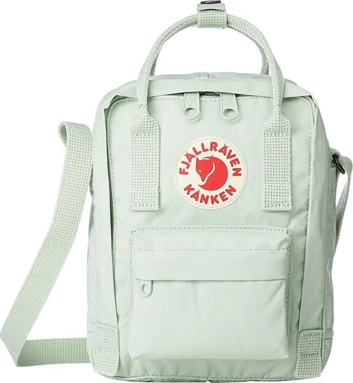 Fjallraven Kanken Sling (Mint Green) Cross Body Handbags