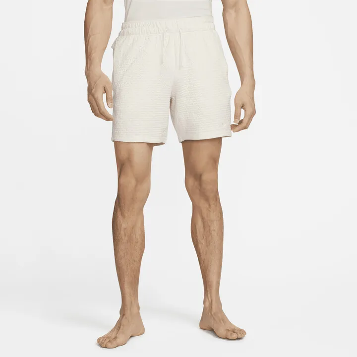 Men's Nike Yoga Dri-FIT 7" Unlined Shorts in White