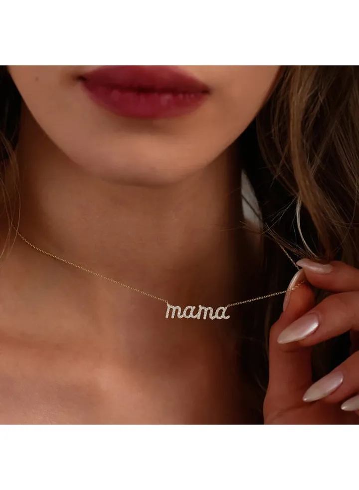 Mama Letter Necklace