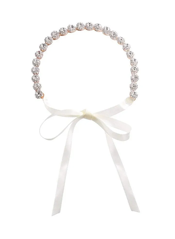 Rhinestone Decoration Bride Headband