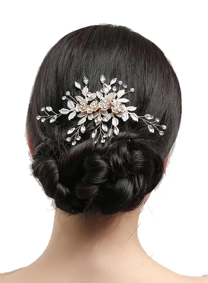 Elegant Flower Bridal Tiara