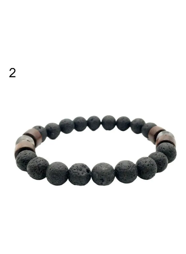 Fashion Stone Beaded Strand Bracelet
