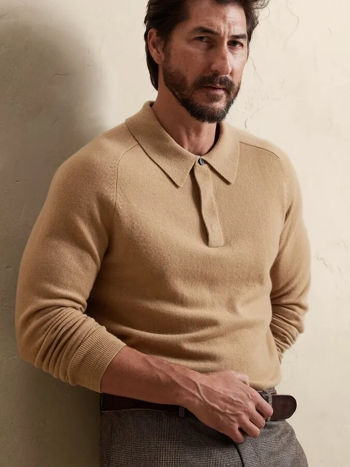 Viaggio Cashmere Sweater Polo