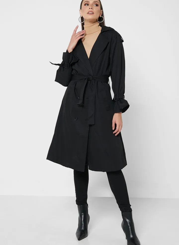Self Tie Coat