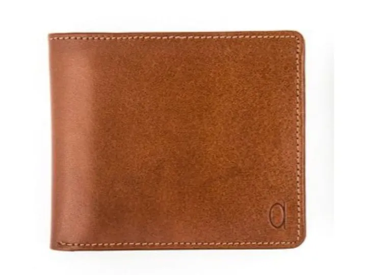 Coin Holder Trifold Wallet Havana