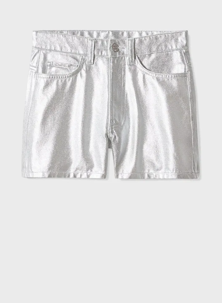 Youth Essential Metallic Shorts