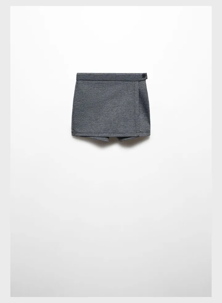 Kids Checked Skort