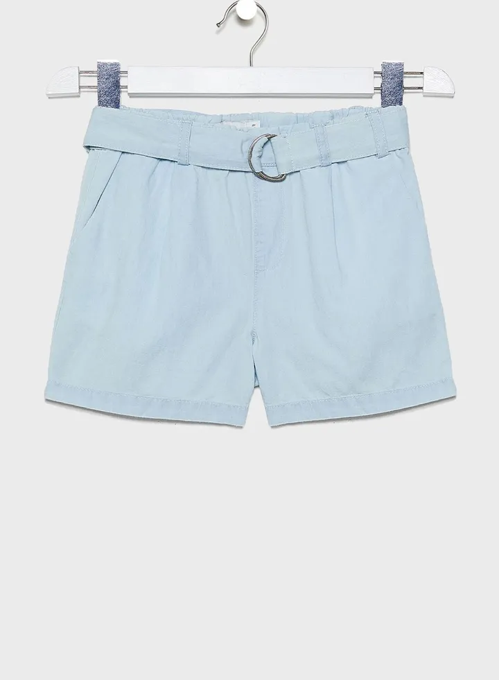 Youth Belted Shorts