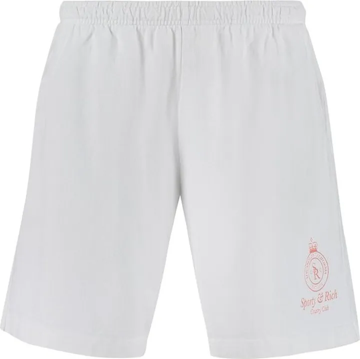 Sporty & Rich Bermuda Logo-Print Shorts