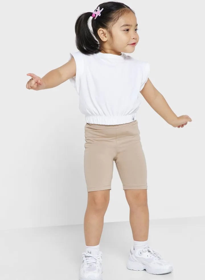 Kids Movement Label Shorts