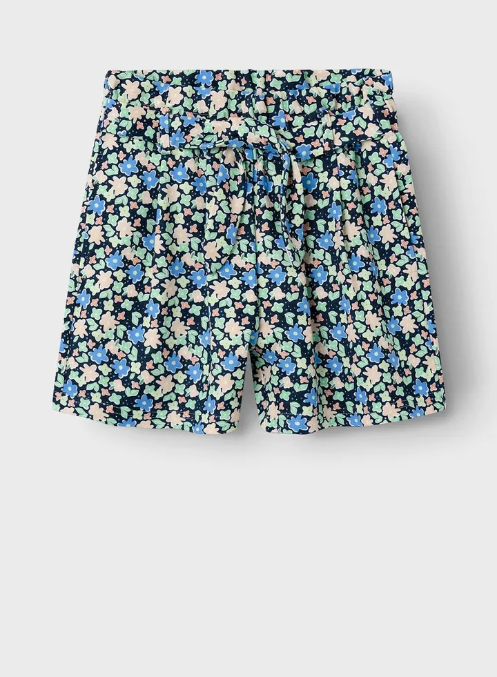 Kids Floral Print Shorts