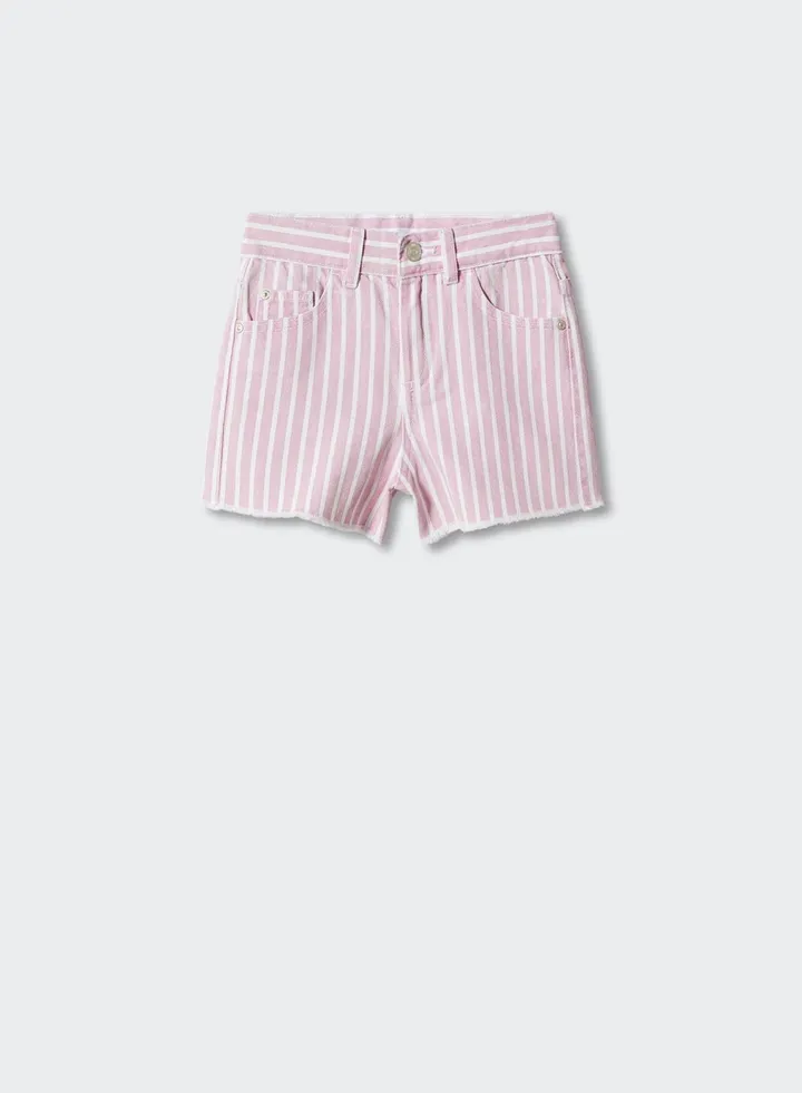 Kids Striped Shorts