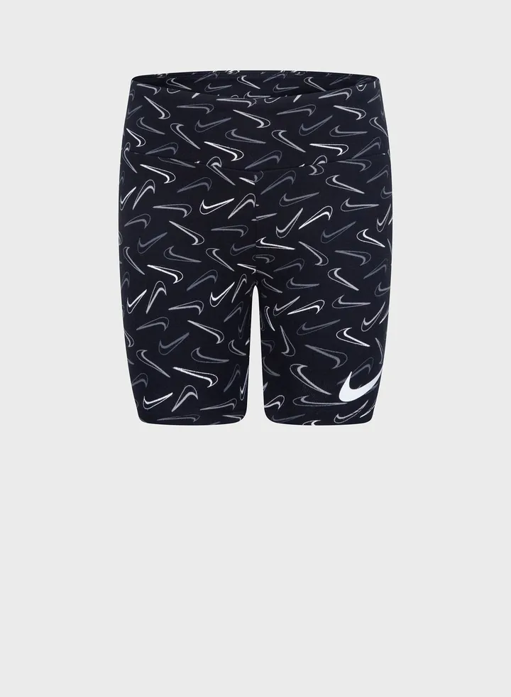 Kids Swoosh Logo Shorts
